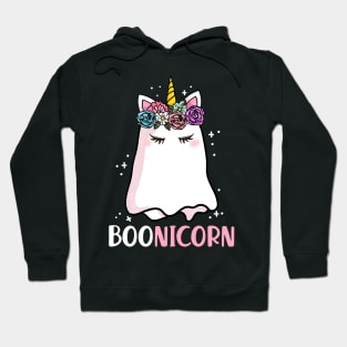 Halloween Boonicorn - Unicorn Ghost - Girls Gift Hoodie